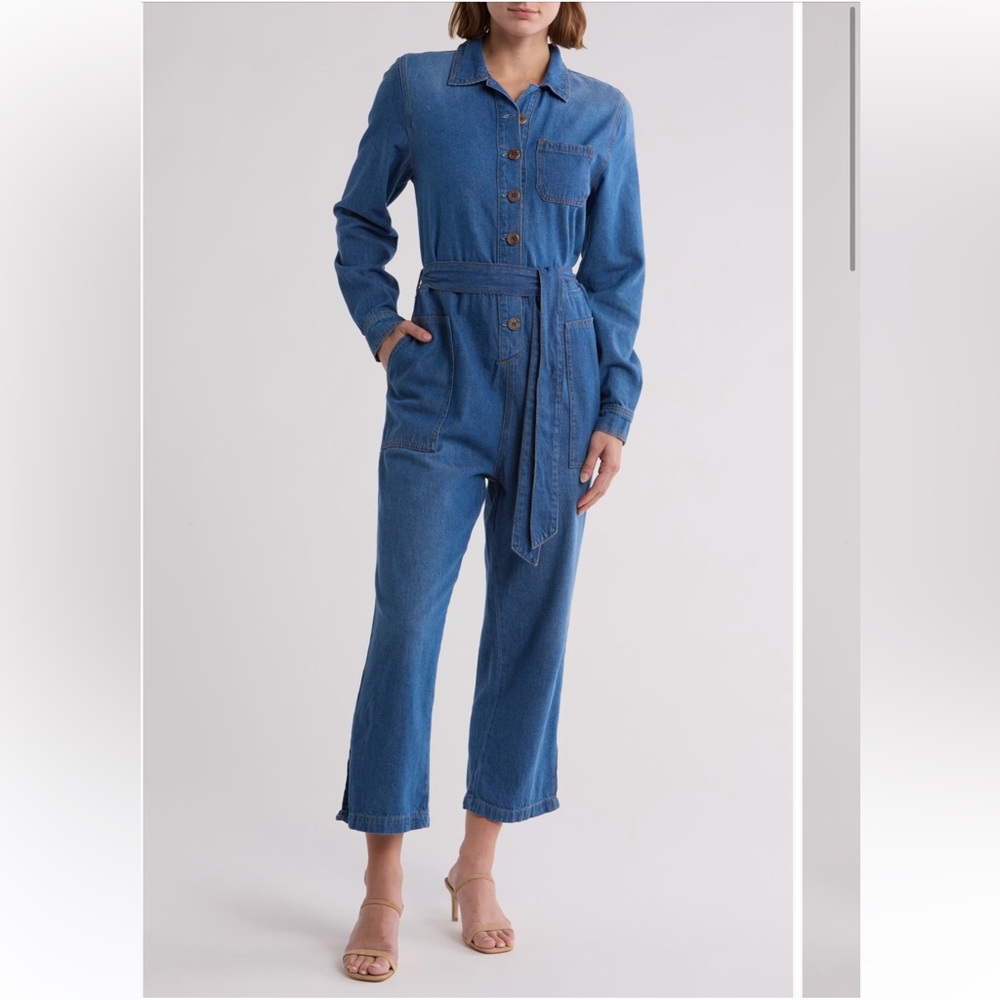 Oat‎ New York Blue denim Jumpsuit